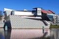 Colorful buildings of the Groninger Museum