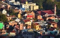 Colorful buildings and houses in Antananarivo, the capital city