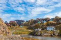 Colorful buildings and houses in Sisimiut, Greenland