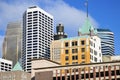 Colorful Buildings in Minneapolis Royalty Free Stock Photo