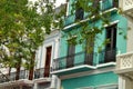 Colorful buildings in Old Town, San Juan, Puerto Rico Royalty Free Stock Photo