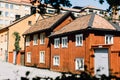 Colorful buildings in Stockholm, Sweden Royalty Free Stock Photo