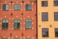 Colorful Buildings in Stockhom, Sweden