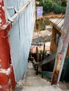 Colorful buildings in Valparaiso, Chile Royalty Free Stock Photo