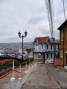 Colorful buildings in Valparaiso, Chile Royalty Free Stock Photo