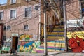 Colorful buildings - Valparaiso, Chile Royalty Free Stock Photo