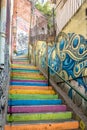 Colorful buildings - Valparaiso, Chile Royalty Free Stock Photo