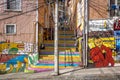 Colorful buildings - Valparaiso, Chile Royalty Free Stock Photo