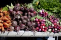 Colorful Bunches Of Vegetables Royalty Free Stock Photo