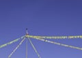 Colorful bunting flags