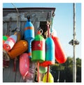 Colorful buoys Royalty Free Stock Photo