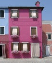 Colorful Burano house