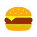 Burger vector icon