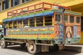 Colorful bus from Chiva