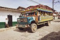 Colorful bus from Chiva