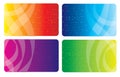 Colorful business card