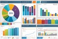 Colorful Business Graph: Multi-Tiered Bar Chart and Scatter Plot Focused on Demonstrating Data Visualization
