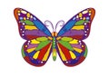 Colorful butterfly Royalty Free Stock Photo