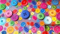 Colorful Buttons Royalty Free Stock Photo