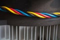 Colorful cabling 13265 Royalty Free Stock Photo