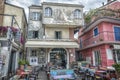 Colorful cafe bar in Caorle