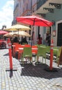 Street Cafe, Old San Juan Puerto Rico Royalty Free Stock Photo