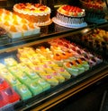 Colorful Cakes and Pastries Royalty Free Stock Photo