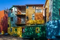 Colorful Caminito Street in La Boca neighborhood - Buenos Aires, Argentina Royalty Free Stock Photo