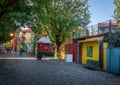 Colorful Caminito Street in La Boca neighborhood - Buenos Aires, Argentina Royalty Free Stock Photo