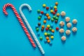 Colorful candies close up Royalty Free Stock Photo