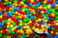 Colorful Candies and Scoop Royalty Free Stock Photo