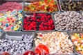 Colorful candies and sweets