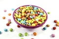 Colorful candies sweets Royalty Free Stock Photo