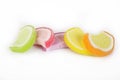 Colorful candy fruit jelly Royalty Free Stock Photo