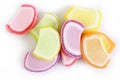 Colorful candy fruit jelly Royalty Free Stock Photo