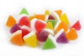 Colorful candy fruit jelly Royalty Free Stock Photo