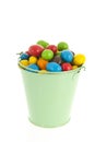 Colorful candy isolated over white background Royalty Free Stock Photo