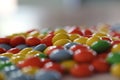 Colorful candy macro