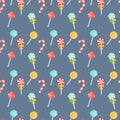 Colorful candy seamless pattern