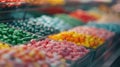 A Colorful Candy Shop Display Royalty Free Stock Photo