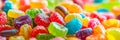 colorful candy , showcasing a variety of sweets such as jelly beans, licorice, and gumdrops in vibrant detail Royalty Free Stock Photo