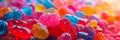 colorful candy , showcasing a variety of sweets such as jelly beans, licorice, and gumdrops in vibrant detail Royalty Free Stock Photo