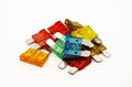 Car fuses Royalty Free Stock Photo