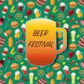Card for October beer festival
