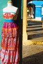 Colorful Caribbean Fashion Royalty Free Stock Photo