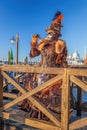 Colorful carnival mask at a traditional festival in Venice, Italy Royalty Free Stock Photo