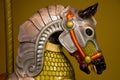 Colorful Caroussel horse head Royalty Free Stock Photo