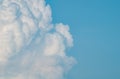 Colorful cascading storm clouds that look unnatural