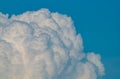 Colorful cascading storm clouds that look unnatural