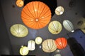 Colorful Ceiling Lights Royalty Free Stock Photo